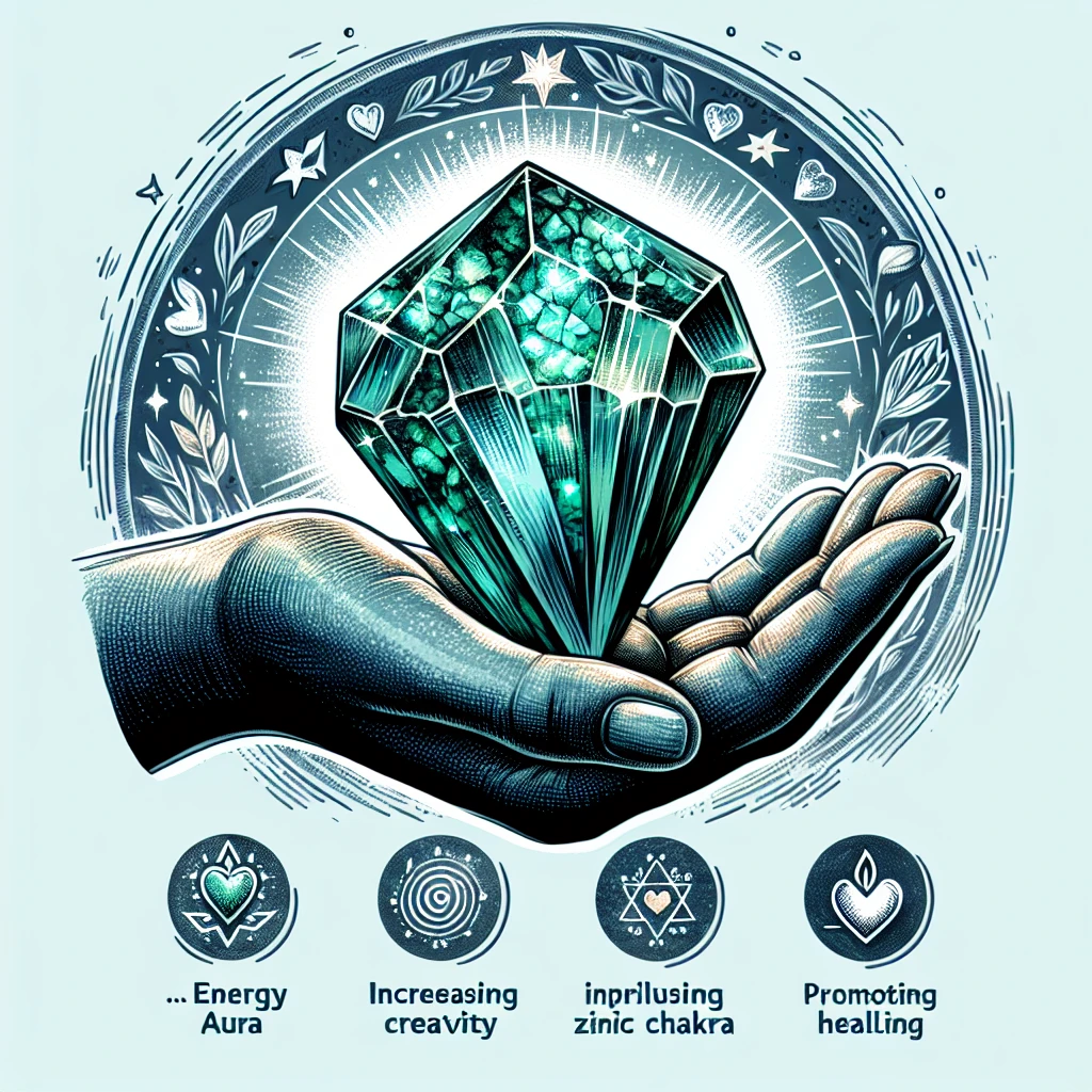 Adamite crystal meaning healing properties