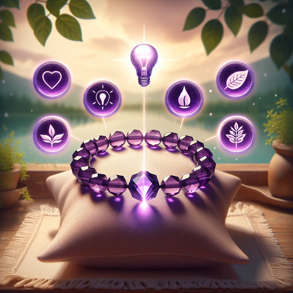 Amethyst bracelet meaning and benefits
