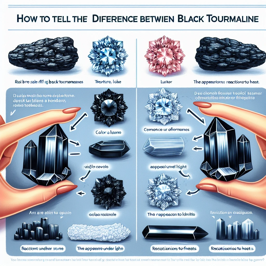 How to tell if black tourmaline is real or fake