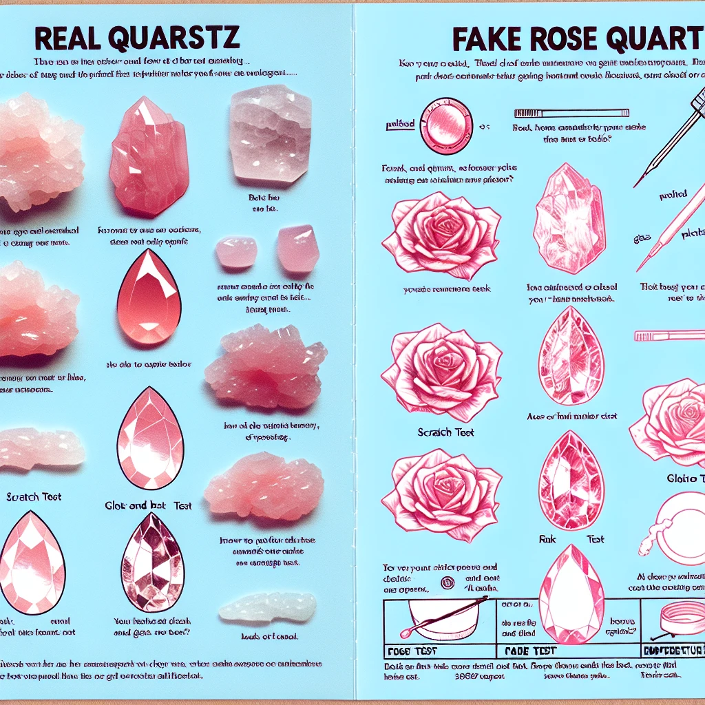 genuine rose quartz