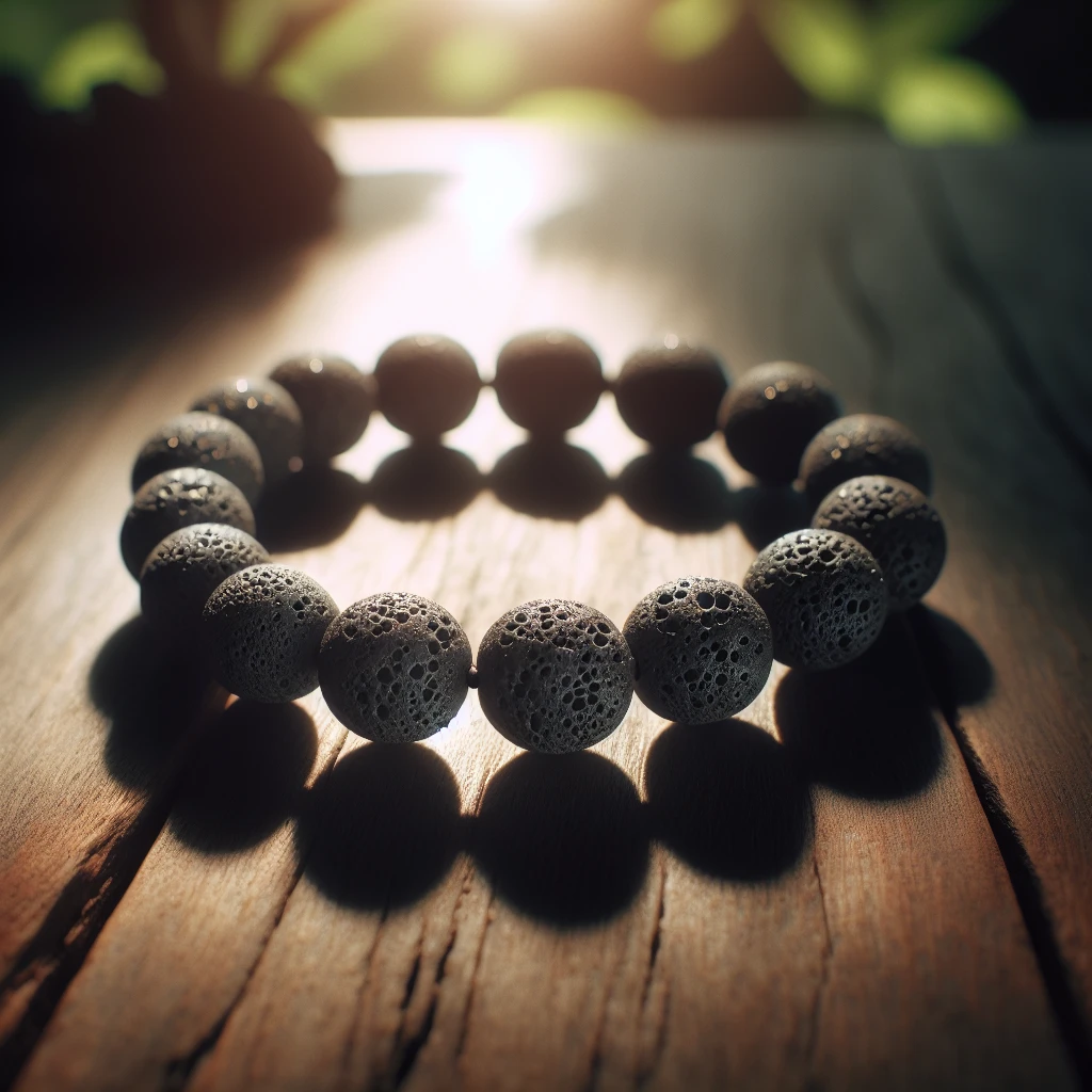 Lava rock bracelet spiritual meaning