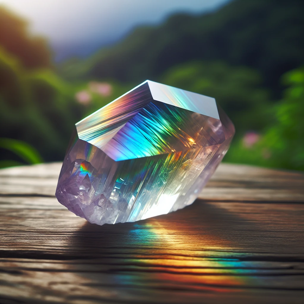 Rainbow aura quartz meaning