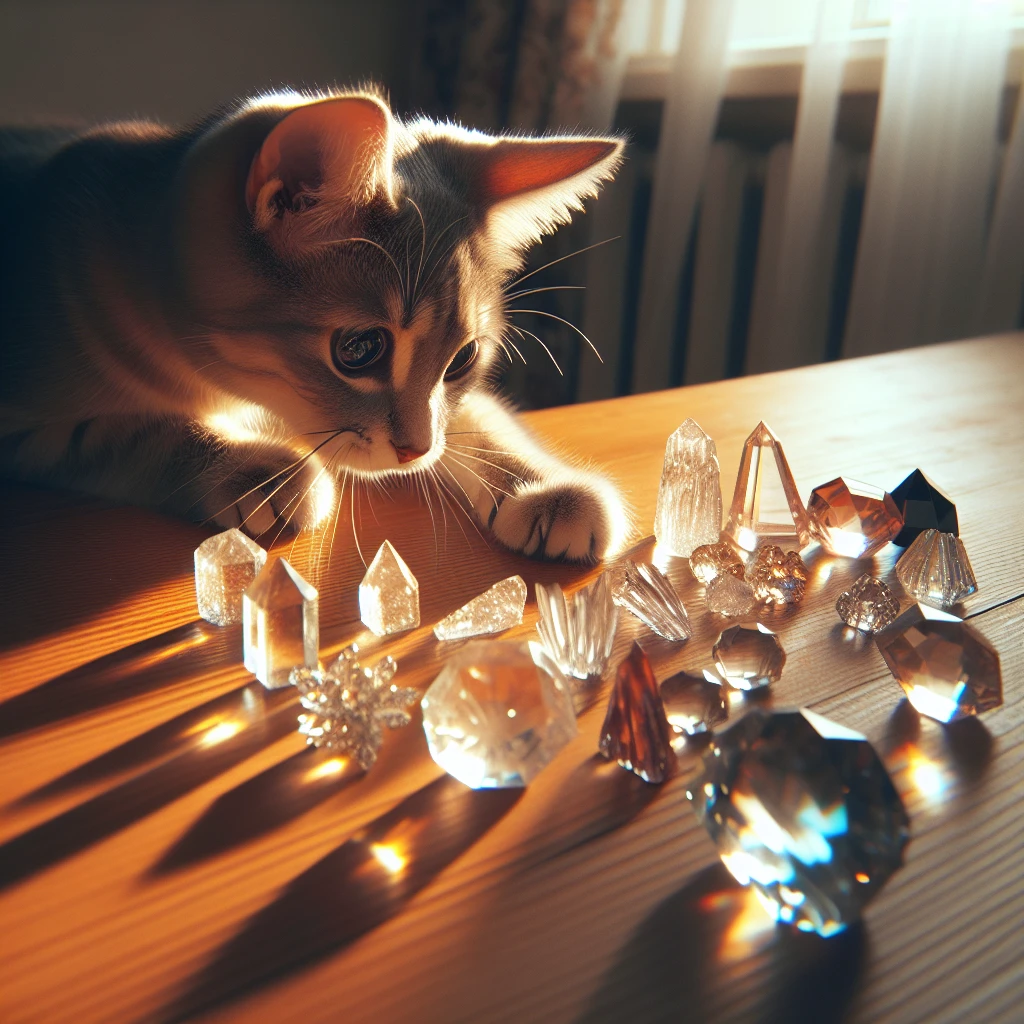 Why is my cat attracted to my crystals